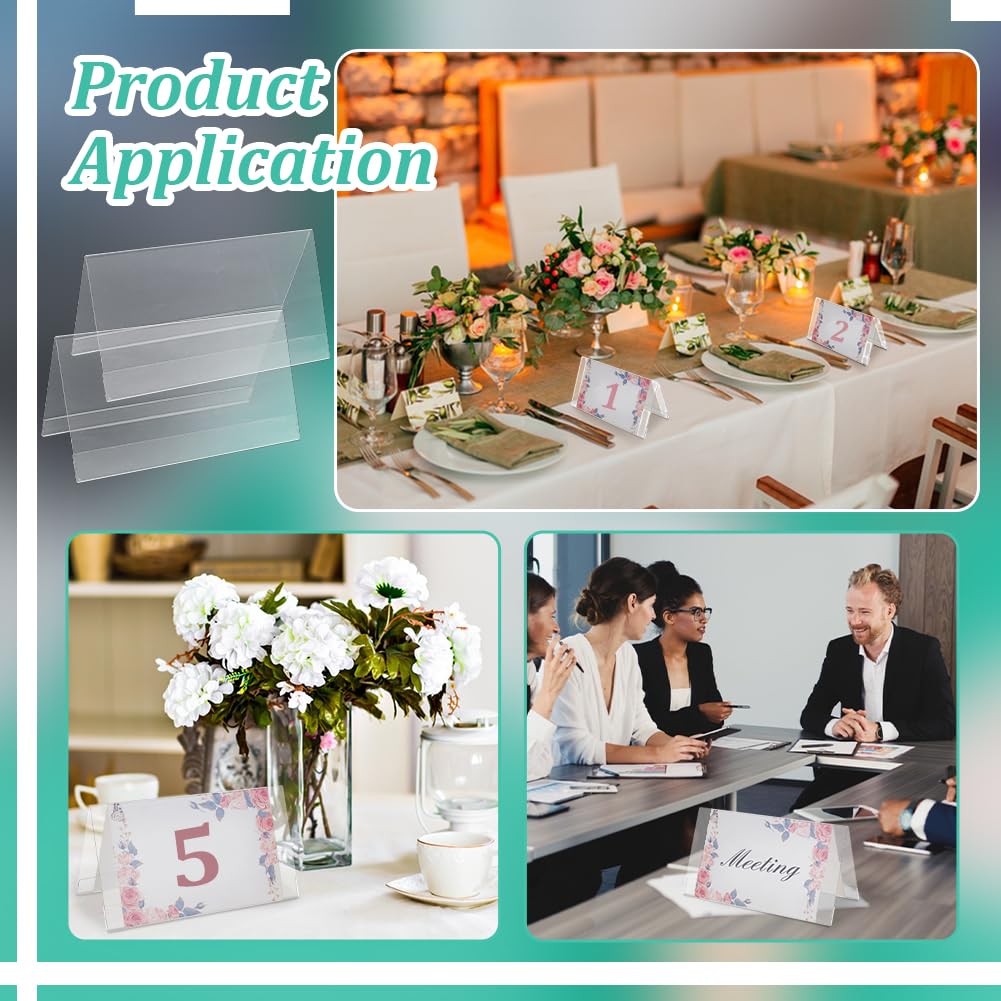 Amazon.co.jp: BENECREAT 16個セット アクリルネームプレート 18✕10cm